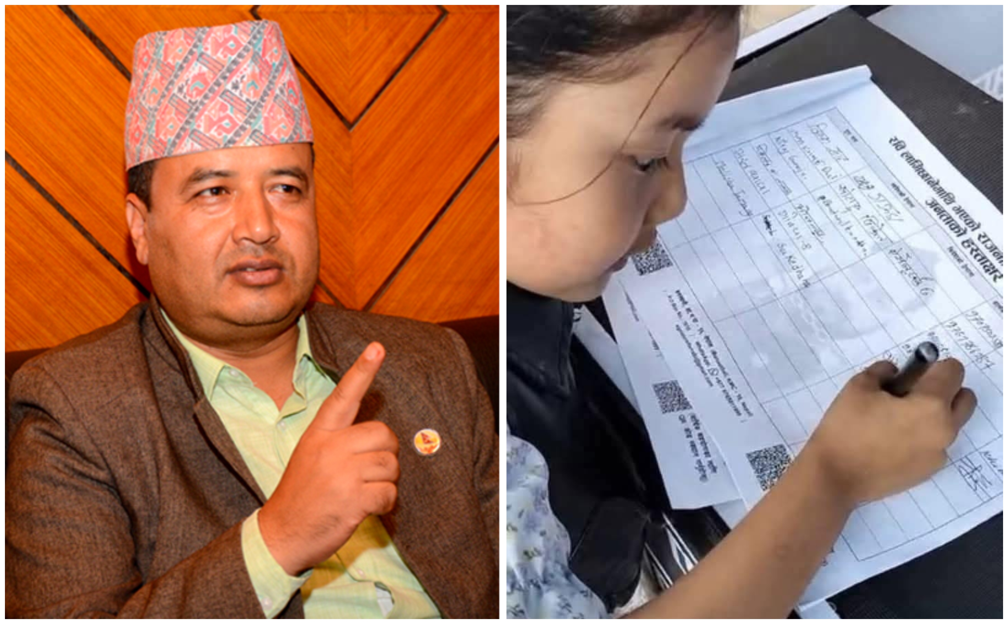 रवि लामिछानेको हस्ताक्षर संकलनमा बालबालिकाले हस्ताक्षर गरेपछि महेश बस्नेतको आपत्ति