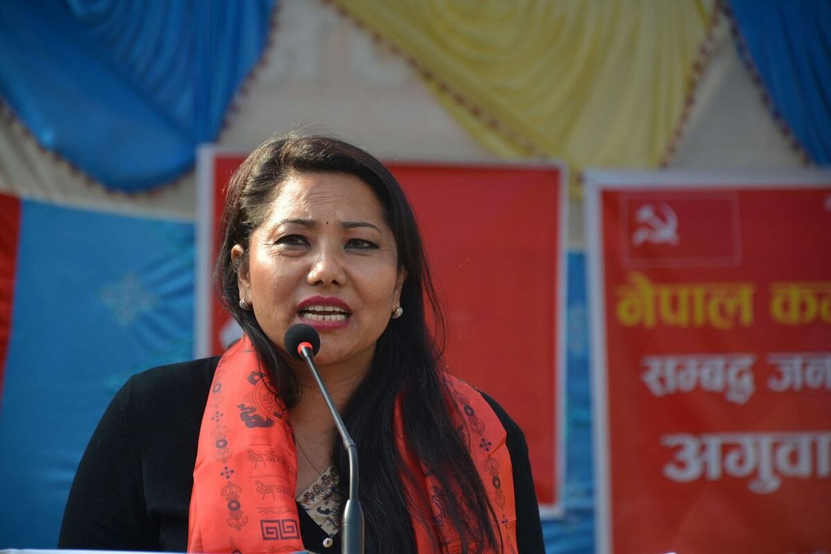 रामकुमारी झाँक्री राष्ट्रिय सभा सदस्यमा निर्वाचित