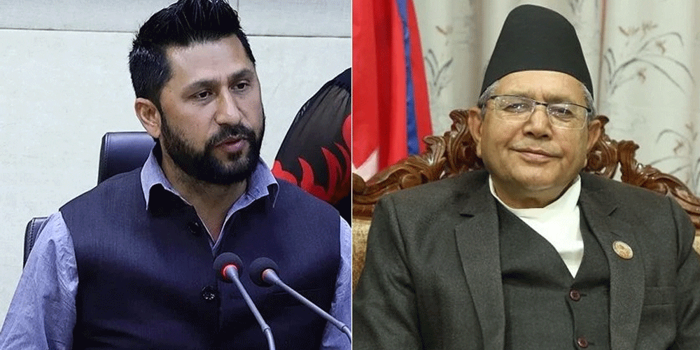 'कुन नैतिकताले मत मागिरहनुभएको छ?', रवि लामिछानेलाई सभामुख घिमिरेको प्रश्न