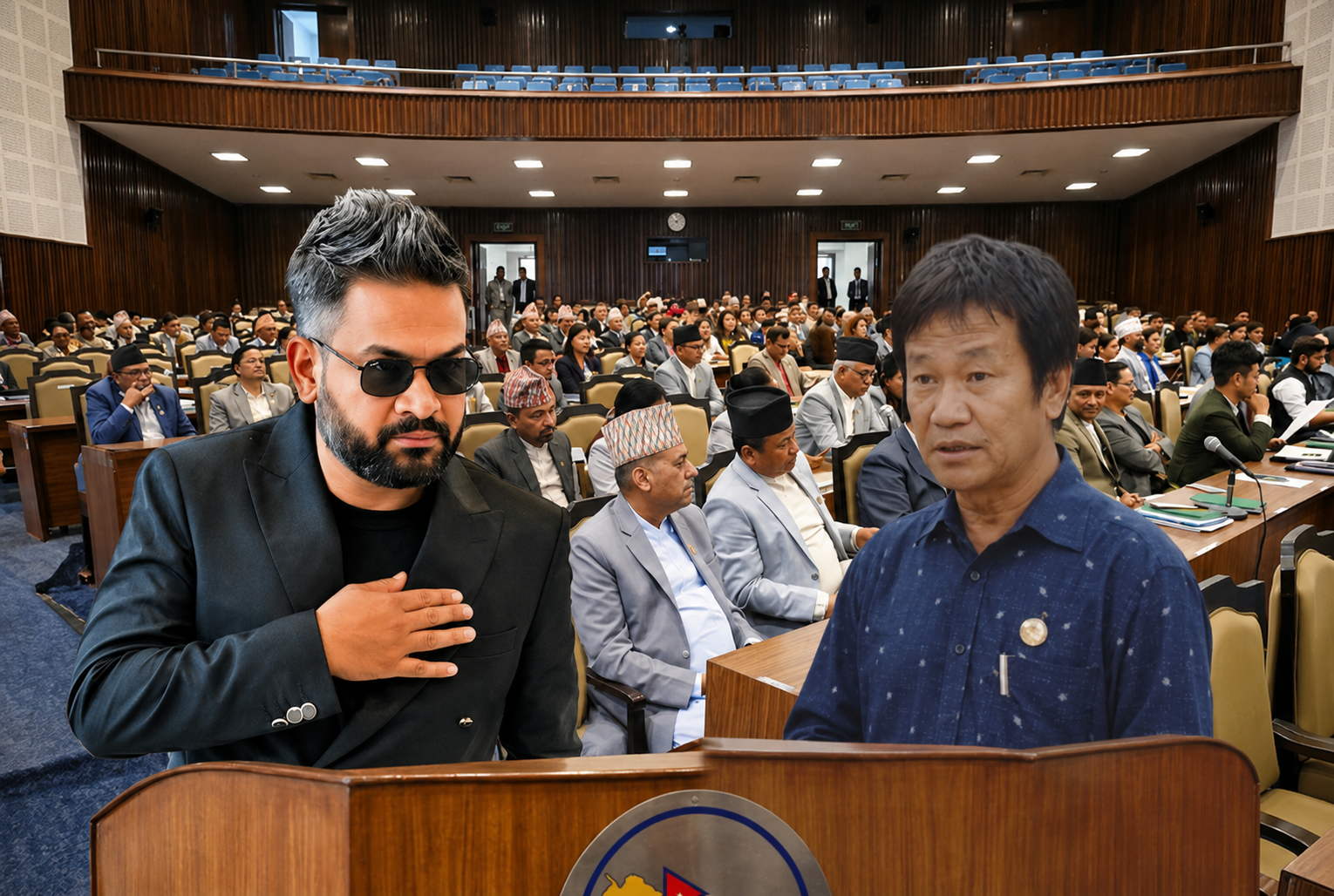 प्रधानमन्त्री शाहको हाजिरी खोज्दै हर्क साम्पाङ
