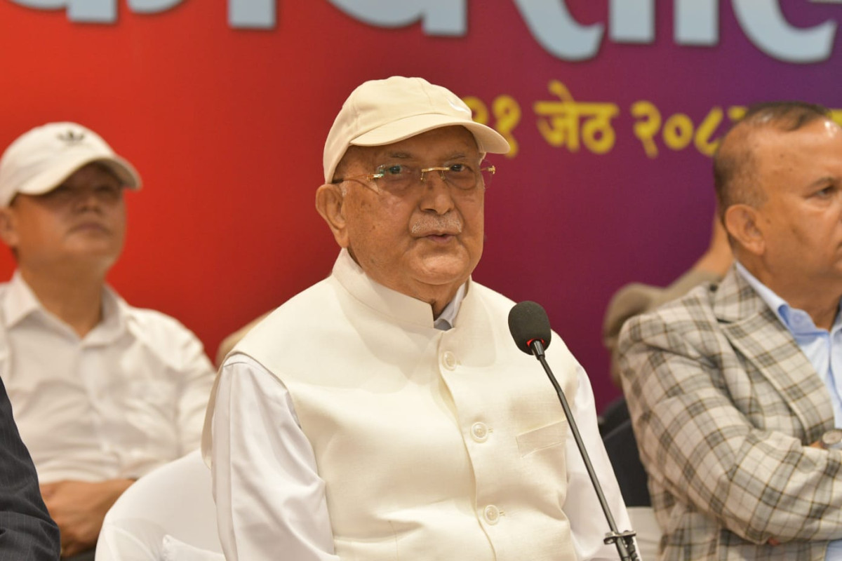 भदौ २३ र २४ का घटना सरकार ढाल्ने पूर्वनियोजित षड्यन्त्र थियो- केपी ओली